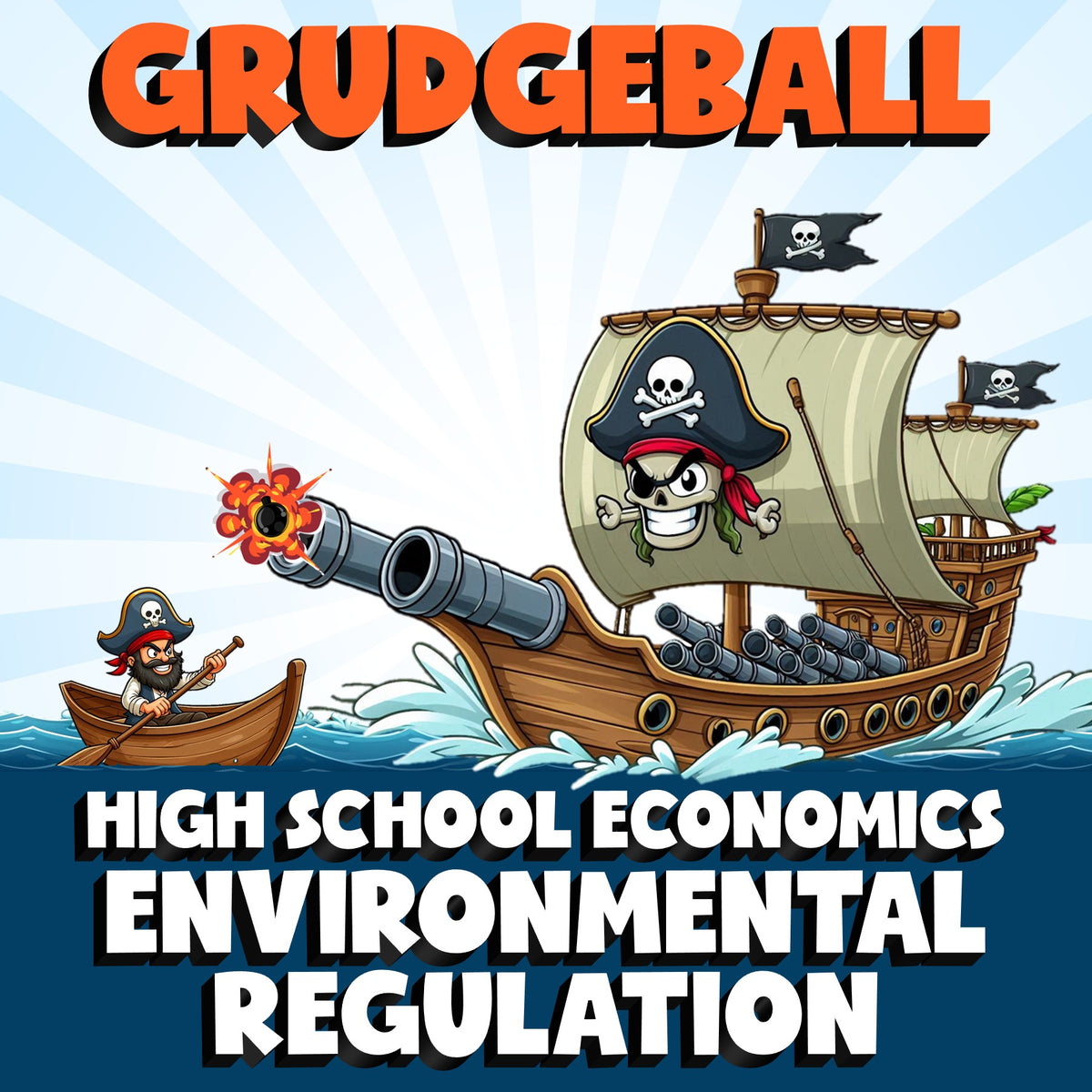 Environmental Regulation GRUDGEBALL Economics Game - No Prep Review Activity