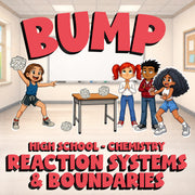 Reaction Systems & Boundaries BUMP Science Game - No Prep Chemistry Review