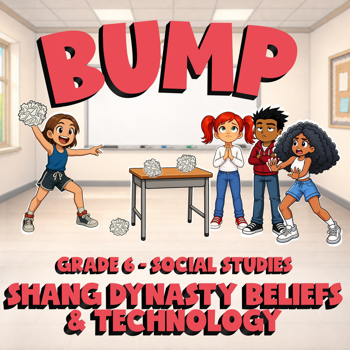 Shang Dynasty Beliefs & Technology BUMP Socials Game - No Prep Grade 6 Review