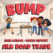 Silk Road Trade BUMP Game - No Prep World History Review Activity