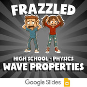 Wave Properties FRAZZLED Science Game - No Prep Physics Review Activity