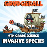 Invasive Species GRUDGEBALL Science Game - No Prep Grade 9 Review Activity