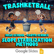 Slope Stabilization Methods TRASHKETBALL Game - No Prep Earth Science Review