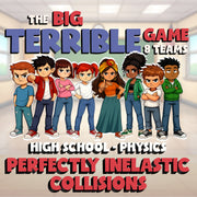 Perfectly Inelastic Collisions BIG TERRIBLE GAME - Physics Science Review