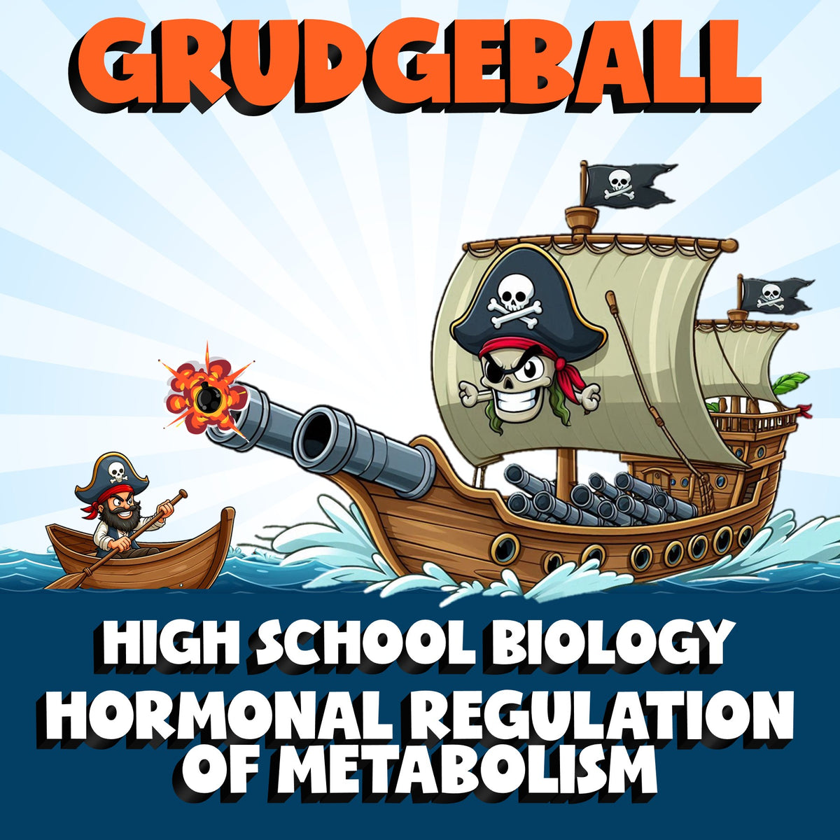 Hormonal Regulation of Metabolism GRUDGEBALL Science Game - No Prep Biology
