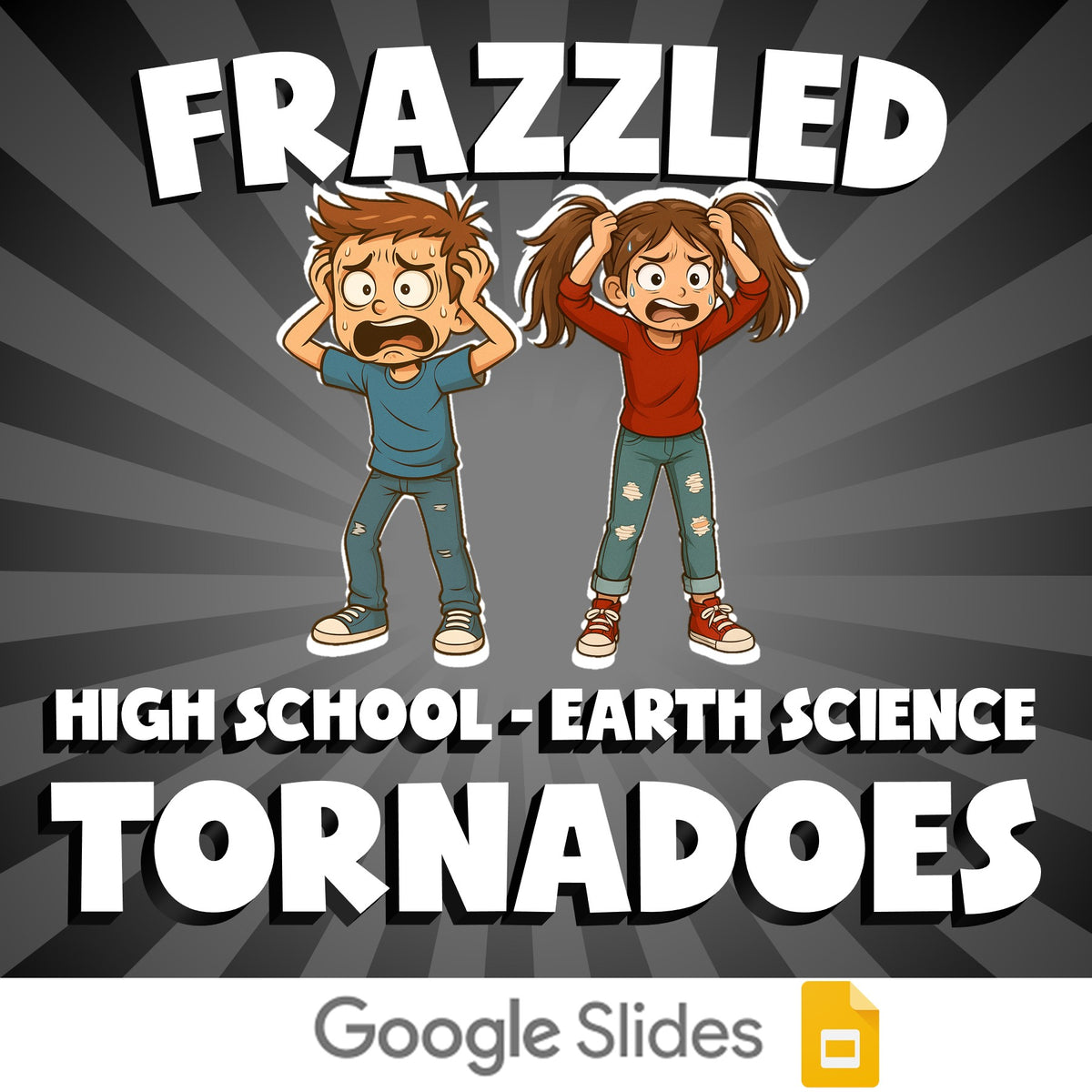 Tornadoes FRAZZLED Game - No Prep Earth Science Review Activity