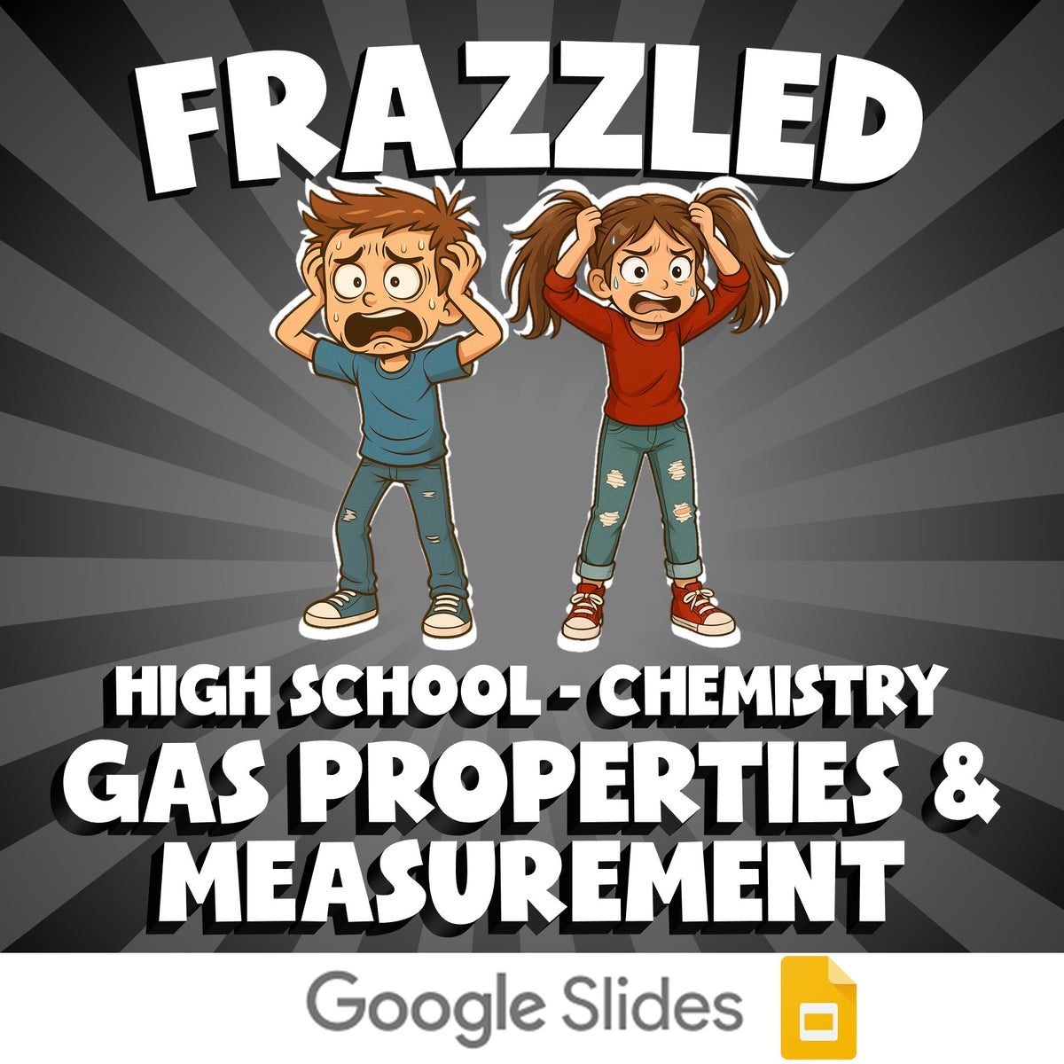 Gas Properties & Measurement FRAZZLED Science Game - No Prep Chemistry Review