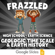 Geologic Time Scale & Earth History FRAZZLED Game - No Prep Earth Science Review