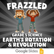 Earth’s Rotation & Revolution FRAZZLED Science Game - No Prep Grade 5 Review