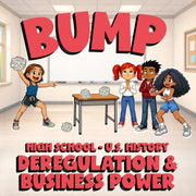 Deregulation & Business Power BUMP U.S. History Game - No Prep Review Activity