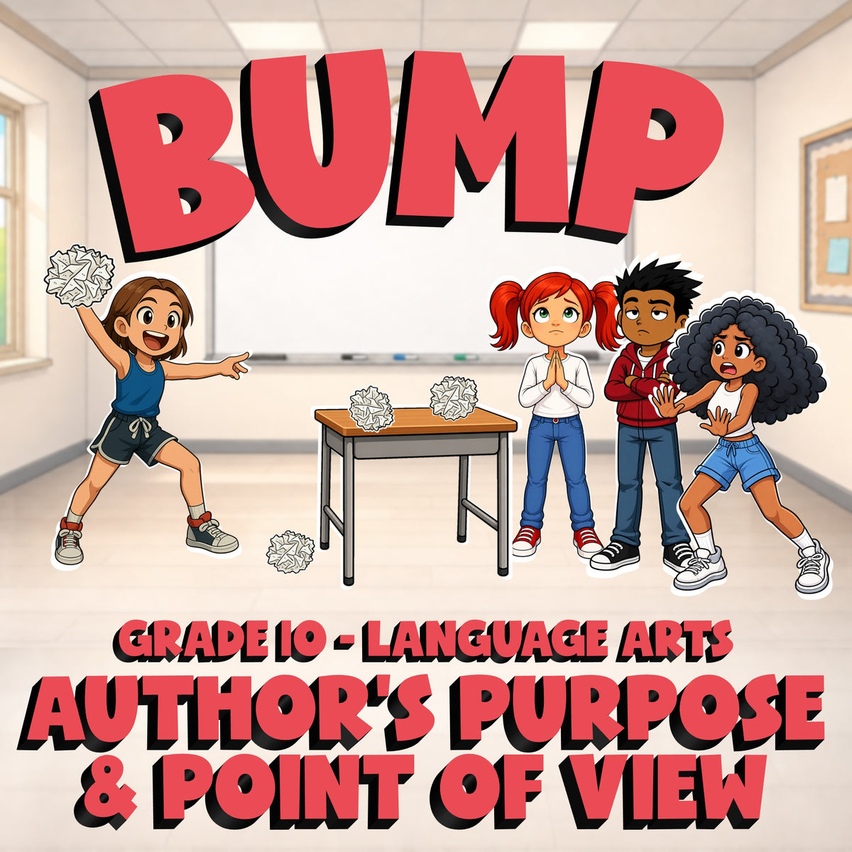 Author’s Purpose & Point of View BUMP ELA Game - No Prep Grade 10 Review
