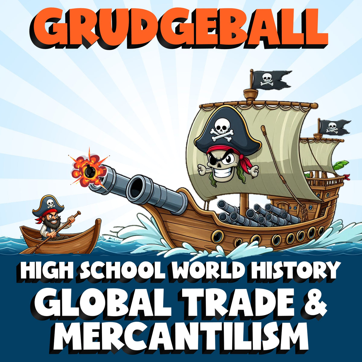 Global Trade & Mercantilism GRUDGEBALL Game - No Prep World History Review