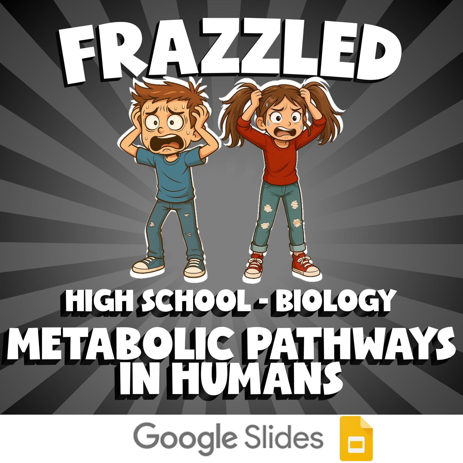 Metabolic Pathways in Humans FRAZZLED Science Game - No Prep Biology Review