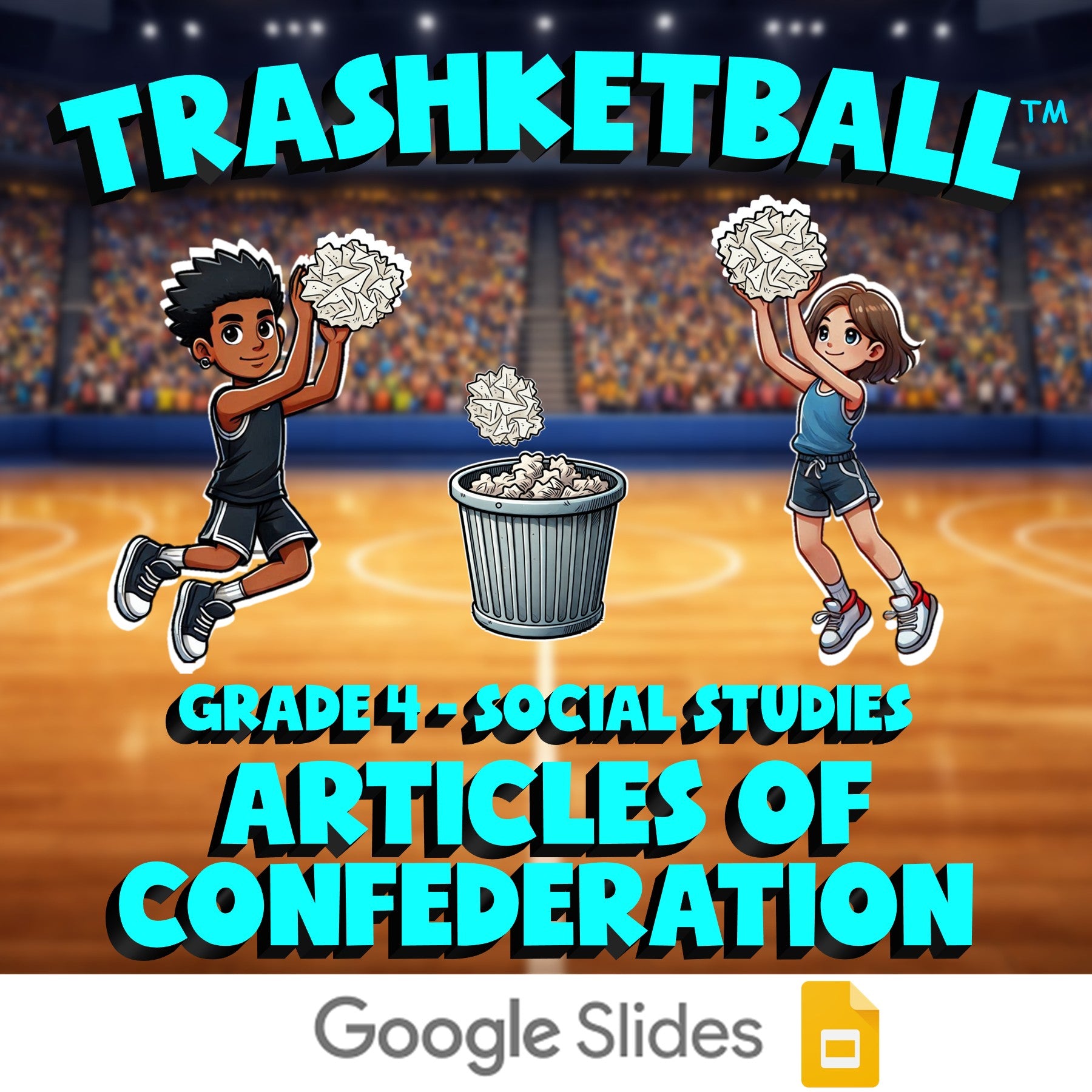 Articles of Confederation TRASHKETBALL Socials Game - No Prep Grade 4 Review