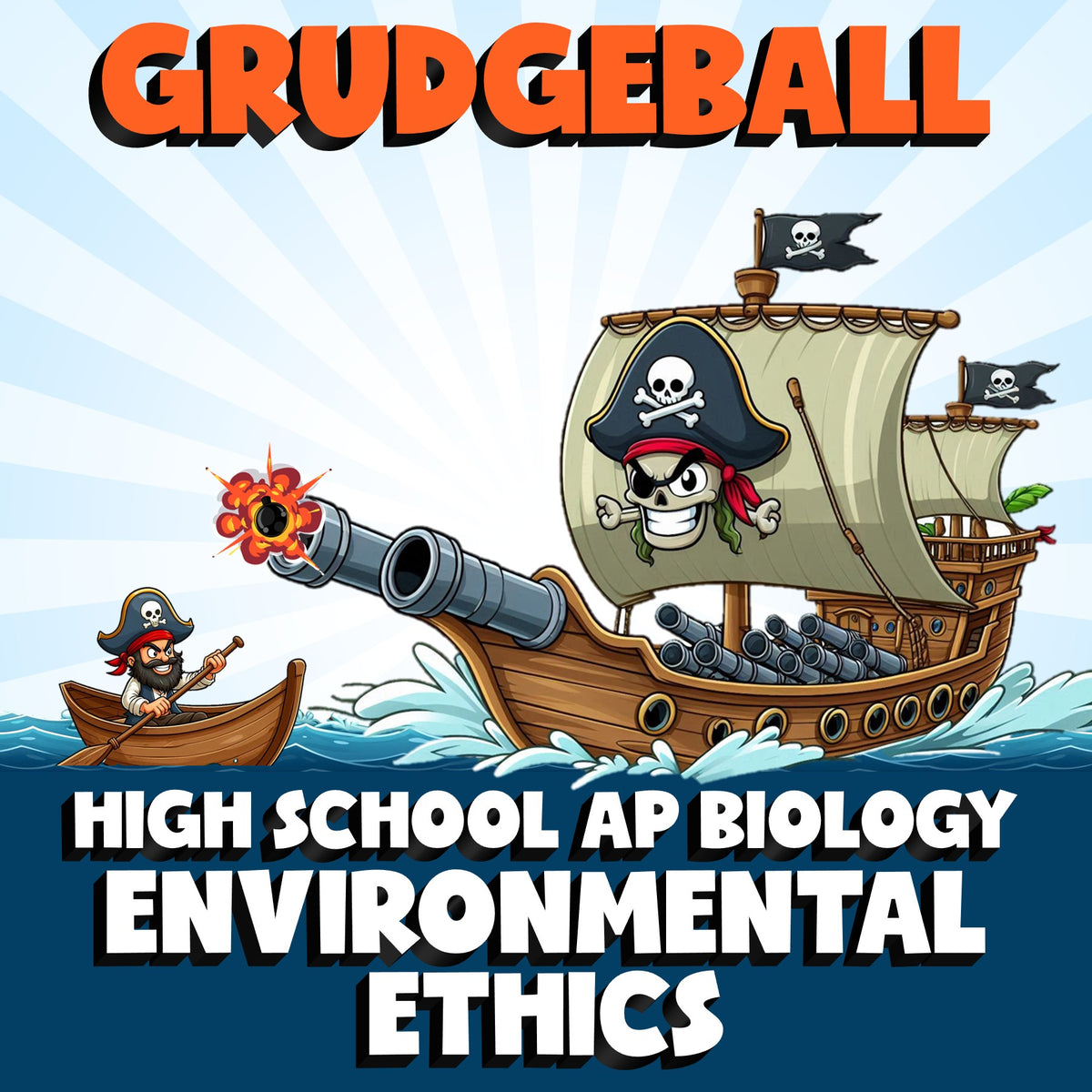 Environmental Ethics GRUDGEBALL Science Game - No Prep AP Biology Review