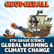 Global Warming & Climate Change GRUDGEBALL Science Game - No Prep Grade 8 Review