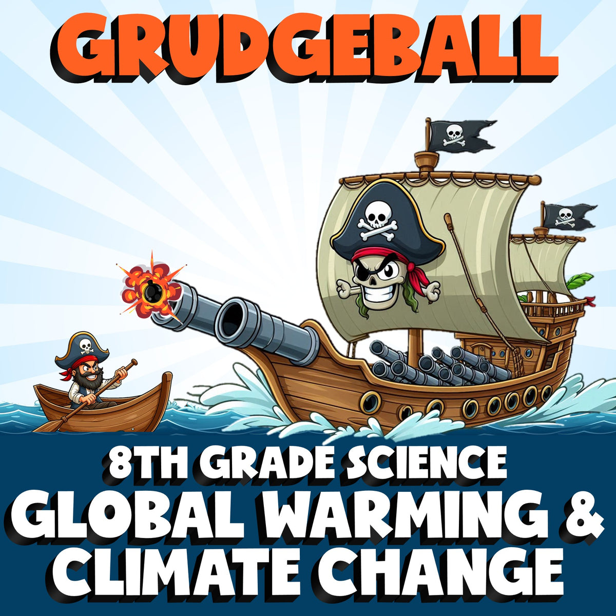 Global Warming & Climate Change GRUDGEBALL Science Game - No Prep Grade 8 Review