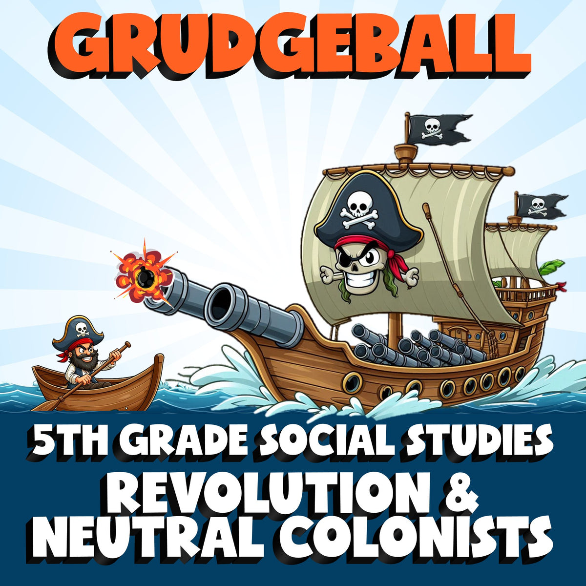 Revolution & Neutral Colonists GRUDGEBALL Socials Game - No Prep Grade 5 Review
