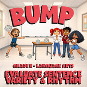 Evaluate Sentence Variety & Rhythm BUMP ELA Game - No Prep Grade 11 Review