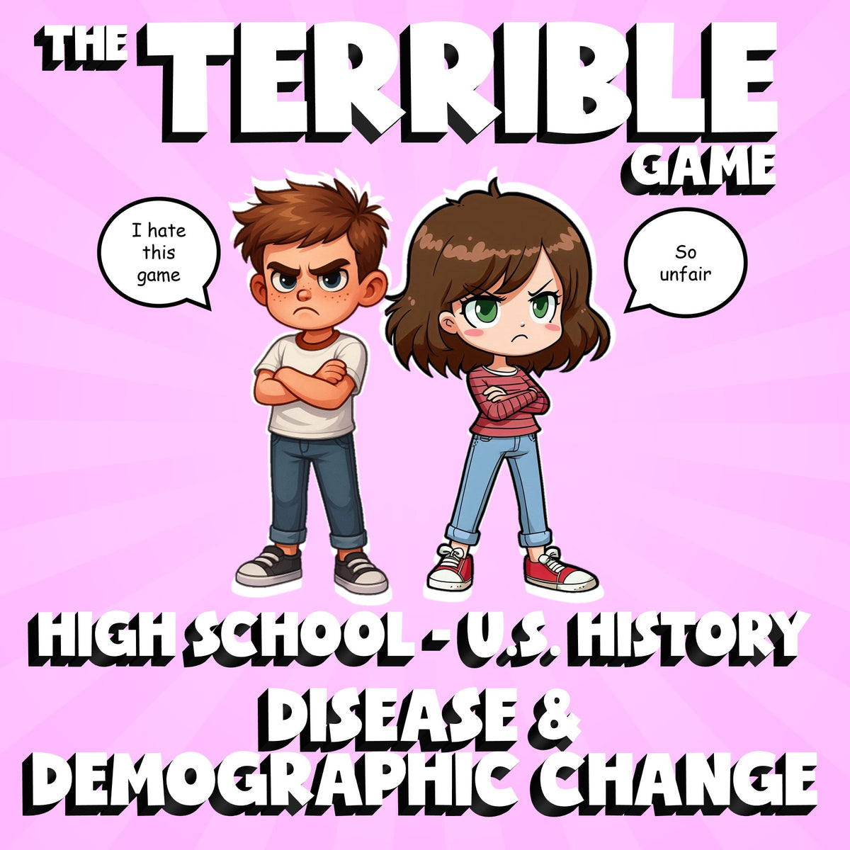 Disease & Demographic Change THE TERRIBLE GAME - No Prep U.S. History Review