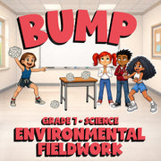 Environmental Fieldwork BUMP Science Game - No Prep Grade 7 Review Activity