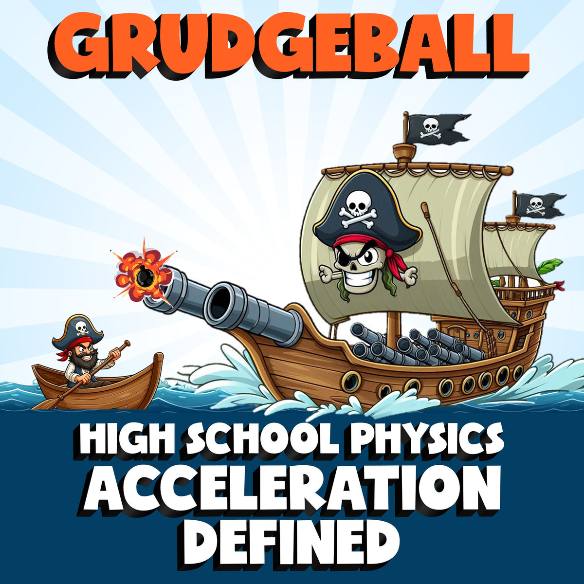 Acceleration Defined GRUDGEBALL Science Game - No Prep Physics Review Activity