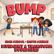 Divergent & Transform Boundaries BUMP Game - No Prep Earth Science Review