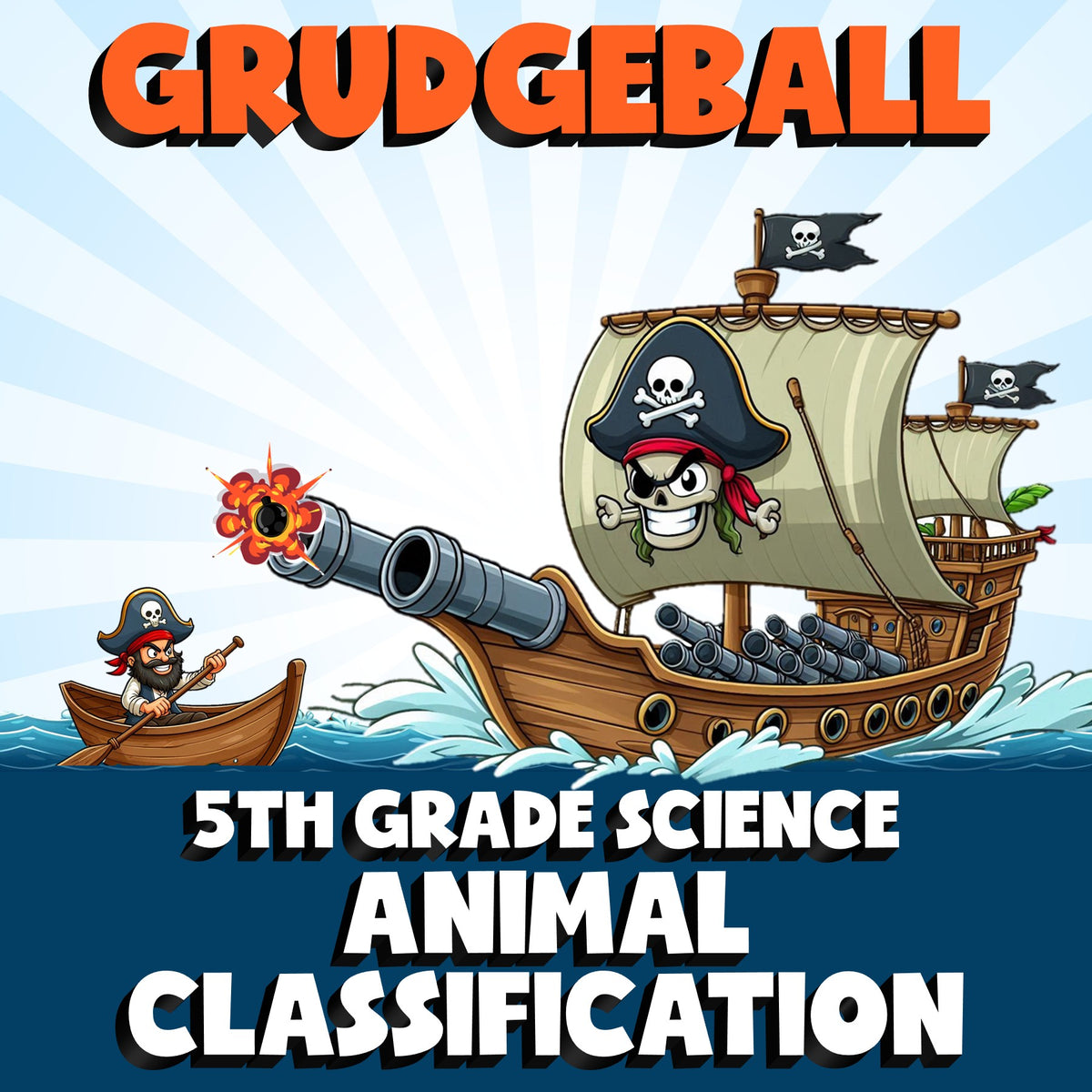 Animal Classification GRUDGEBALL Science Game - No Prep Grade 5 Review Activity