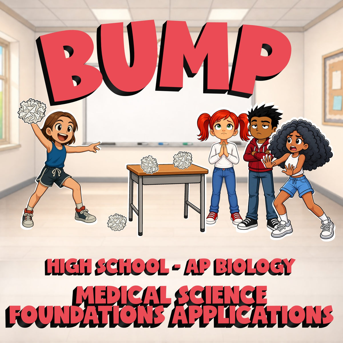 Medical Science Foundations Applications BUMP Science Game - No Prep AP Biology