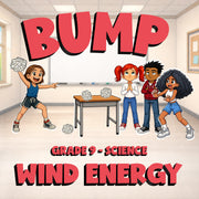 Wind Energy BUMP Science Game - No Prep Grade 9 Review Activity
