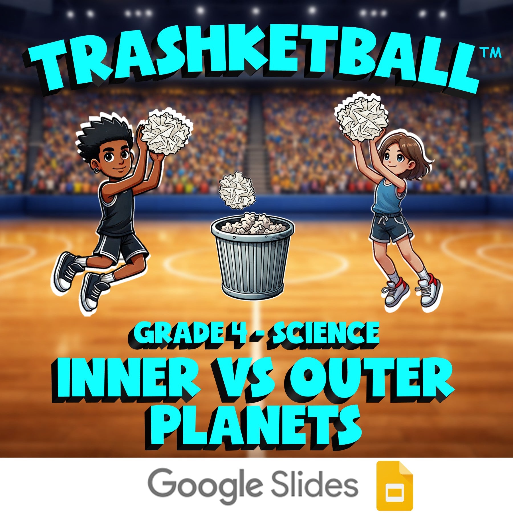 Inner vs Outer Planets TRASHKETBALL Science Game - No Prep Grade 4 Review