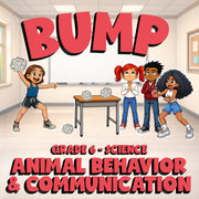 Animal Behavior & Communication BUMP Science Game - No Prep Grade 6 Review