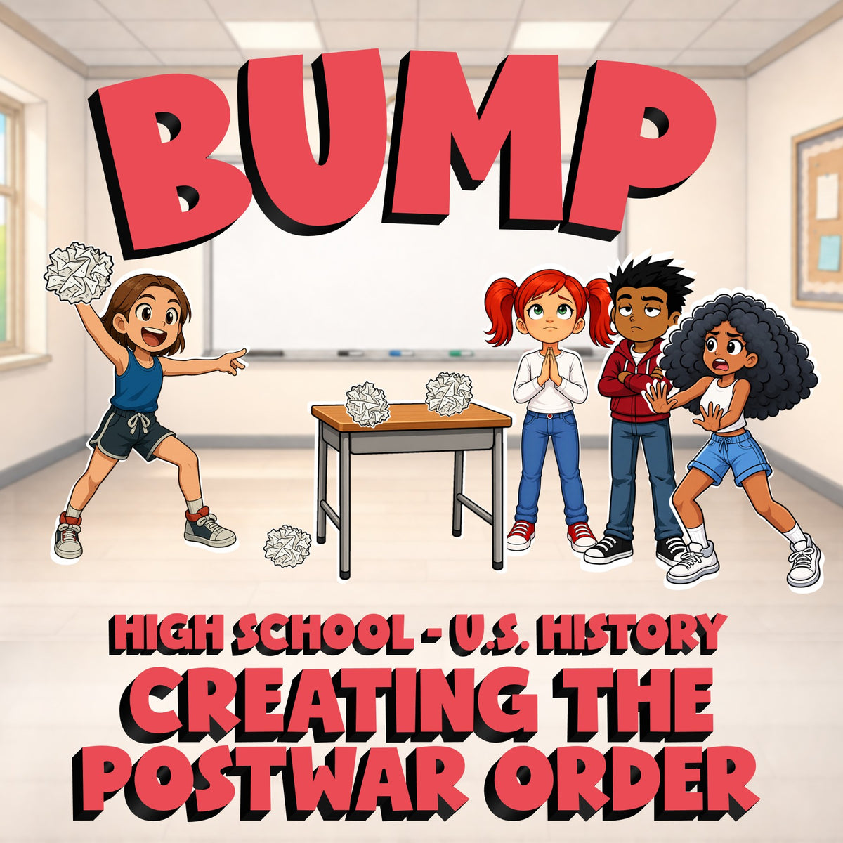 Creating the Postwar Order BUMP U.S. History Game - No Prep Review Activity