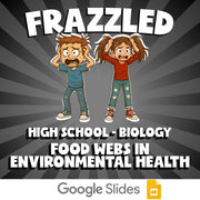 Food Webs in Environmental Health FRAZZLED Science Game - No Prep Biology Review