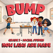 How Laws Are Made BUMP Socials Game - No Prep Grade 3 Review Activity