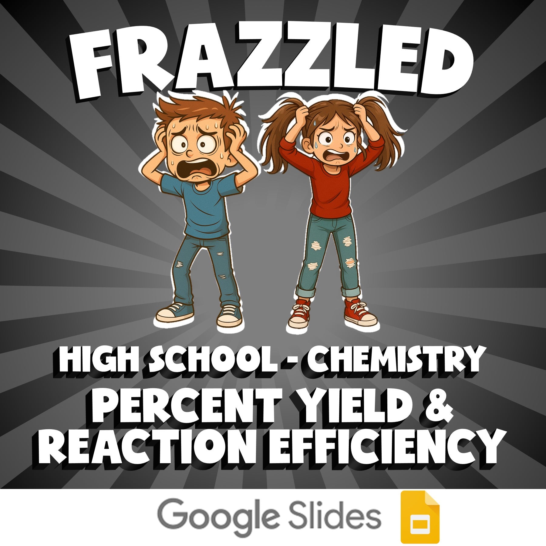 Percent Yield & Reaction Efficiency FRAZZLED Science Game - No Prep Chemistry