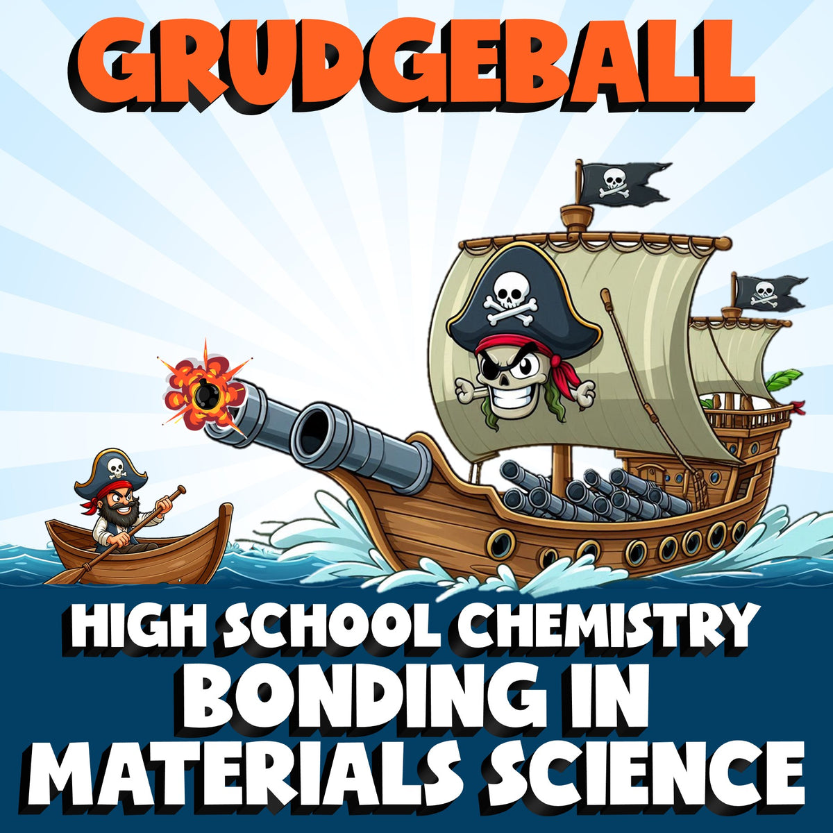 Bonding in Materials Science GRUDGEBALL Science Game - No Prep Chemistry Review