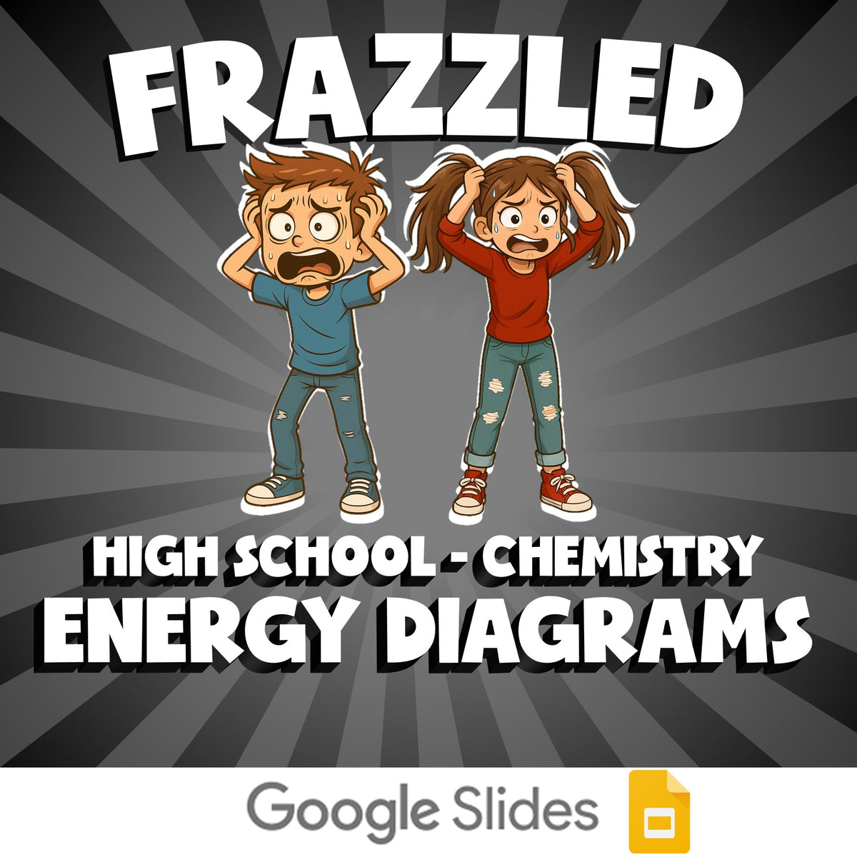 Energy Diagrams FRAZZLED Science Game - No Prep Chemistry Review Activity