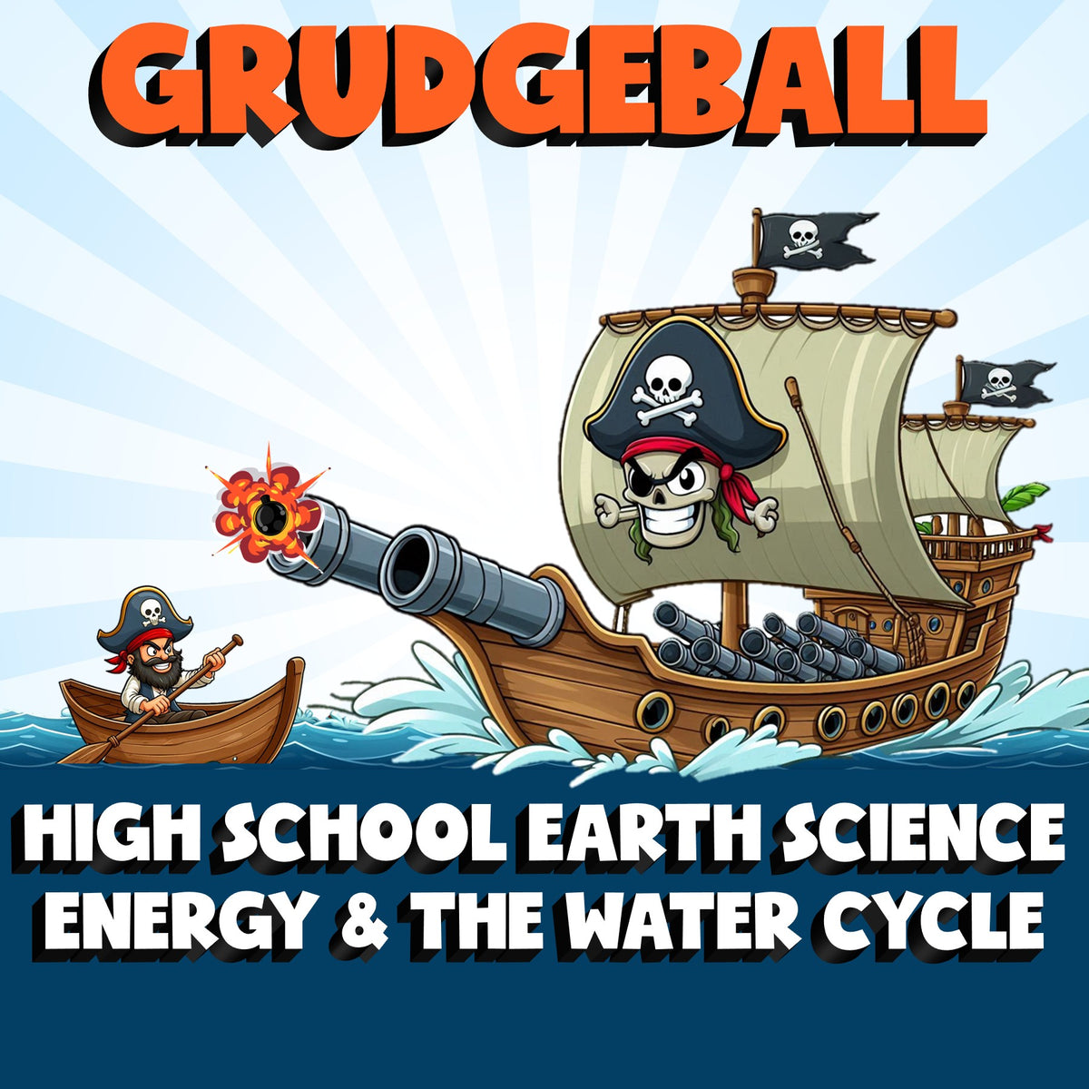 Energy & the Water Cycle GRUDGEBALL Game - No Prep Earth Science Review Activity