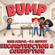Reconstruction & Corruption BUMP U.S. History Game - No Prep Review Activity