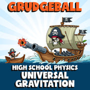 Universal Gravitation GRUDGEBALL Science Game - No Prep Physics Review Activity