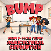 Agricultural Revolution BUMP Socials Game - No Prep Grade 8 Review Activity