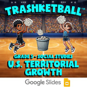 U.S. Territorial Growth TRASHKETBALL Socials Game - No Prep Grade 5 Review
