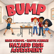 Hazard Risk Assessment BUMP Game - No Prep Earth Science Review Activity