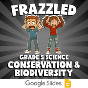 Conservation & Biodiversity FRAZZLED Science Game - No Prep Grade 5 Review