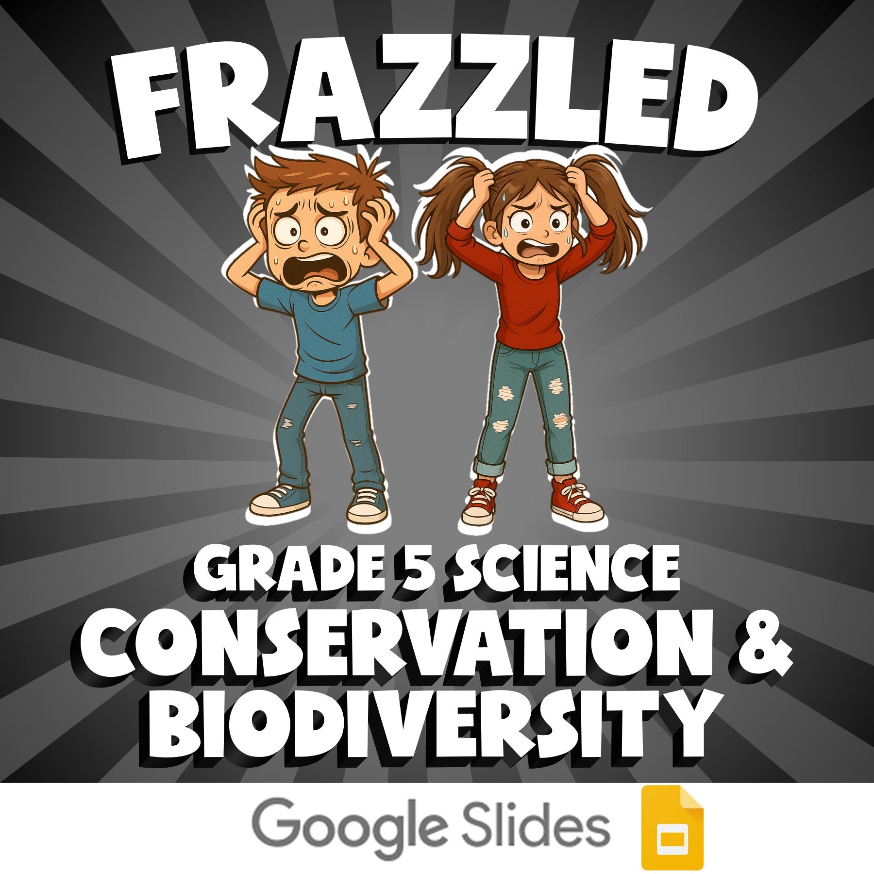 Conservation & Biodiversity FRAZZLED Science Game - No Prep Grade 5 Review