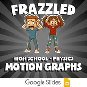 Motion Graphs FRAZZLED Science Game - No Prep Physics Review Activity