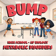 Metabolic Disorders BUMP Science Game - No Prep AP Biology Review Activity