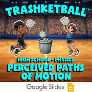 Perceived Paths of Motion TRASHKETBALL Science Game - No Prep Physics Review