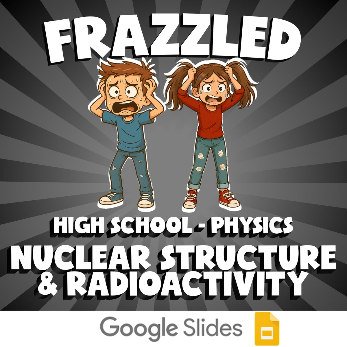 Nuclear Structure & Radioactivity FRAZZLED Science Game - No Prep Physics Review